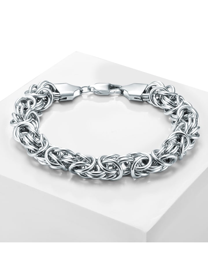 True Rebels Armband Edelstahl in silber günstig kaufen