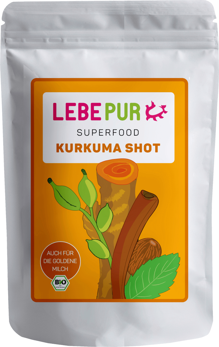 Superfood Pulver, Kurkuma Shot, 125 g
