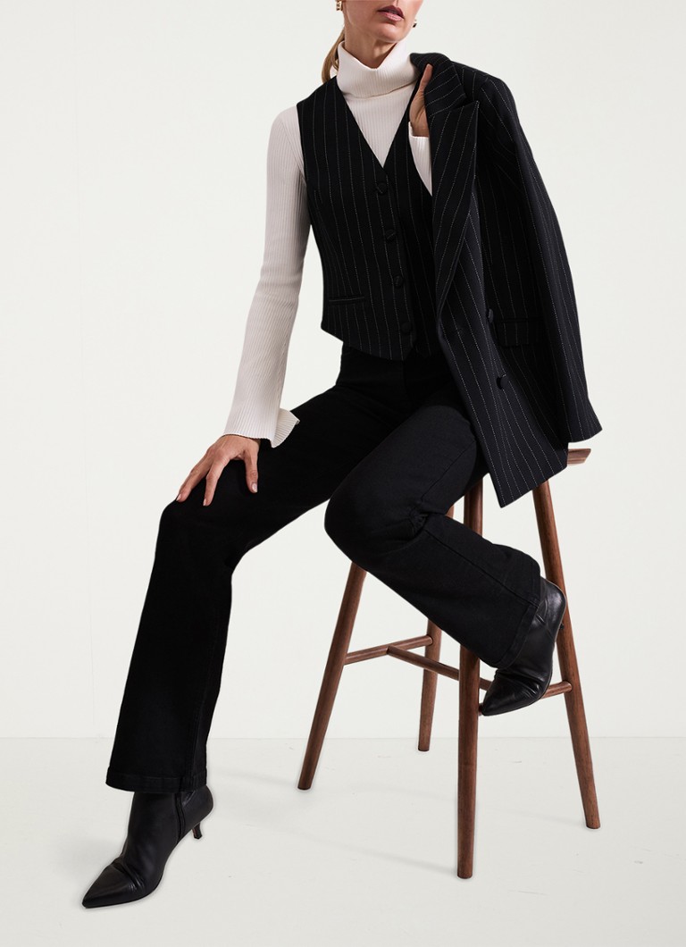 Phase Eight Olivia korkeavyötäröiset bootcut-farkut sivutaskuilla
