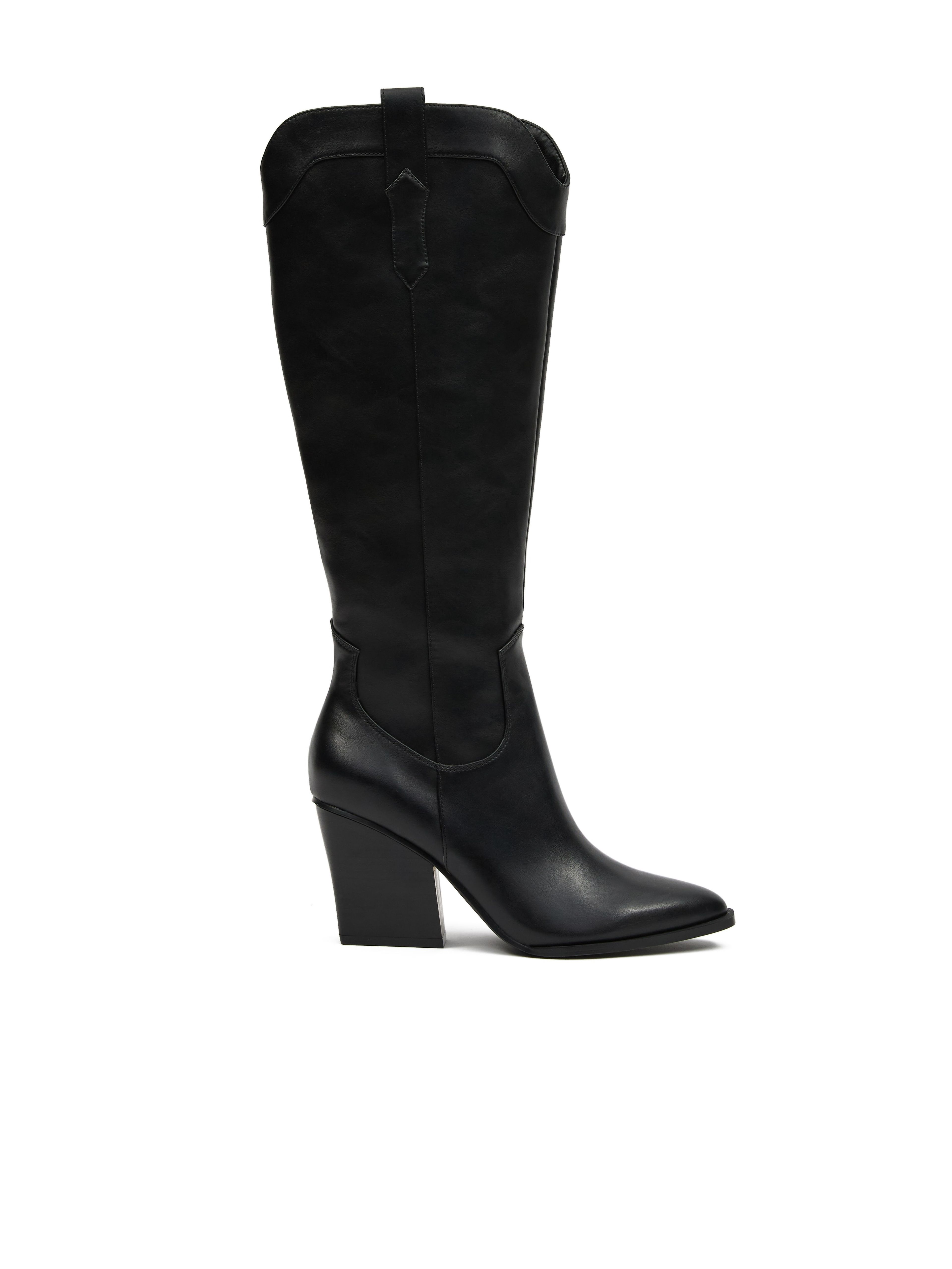 Schwarze Damen-Winterstiefel ORSAY