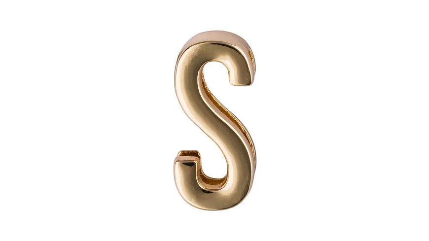 OHLALA! Golden Letter S für Personalize Cover & Sleeve