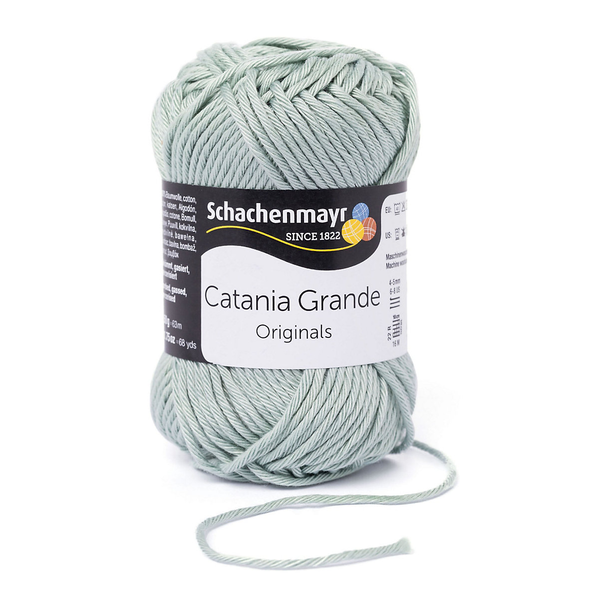 Handstrickgarne Catania Grande, 50g Reseda