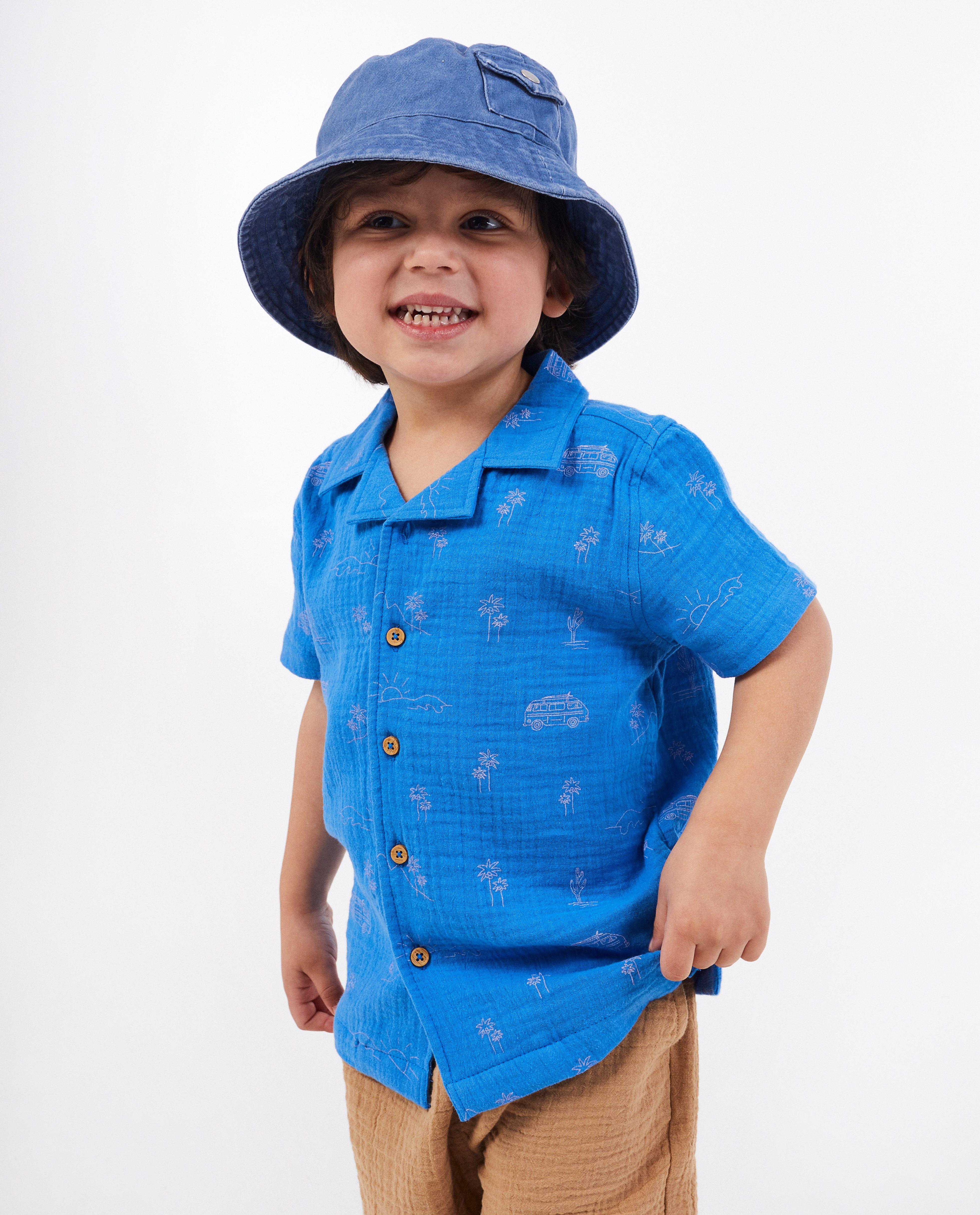 Tricou Kidz Nation Tetra Albastru