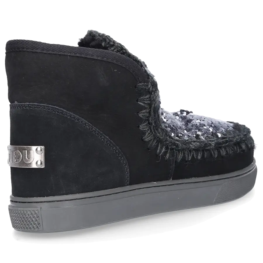 MOU - Snowboots ESKIMO MINI gefüttert - schwarz