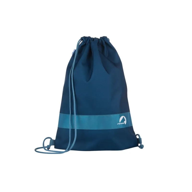 finkid BUDDY EKO SPORT 4tlg. Schulranzenset - denim\/dove