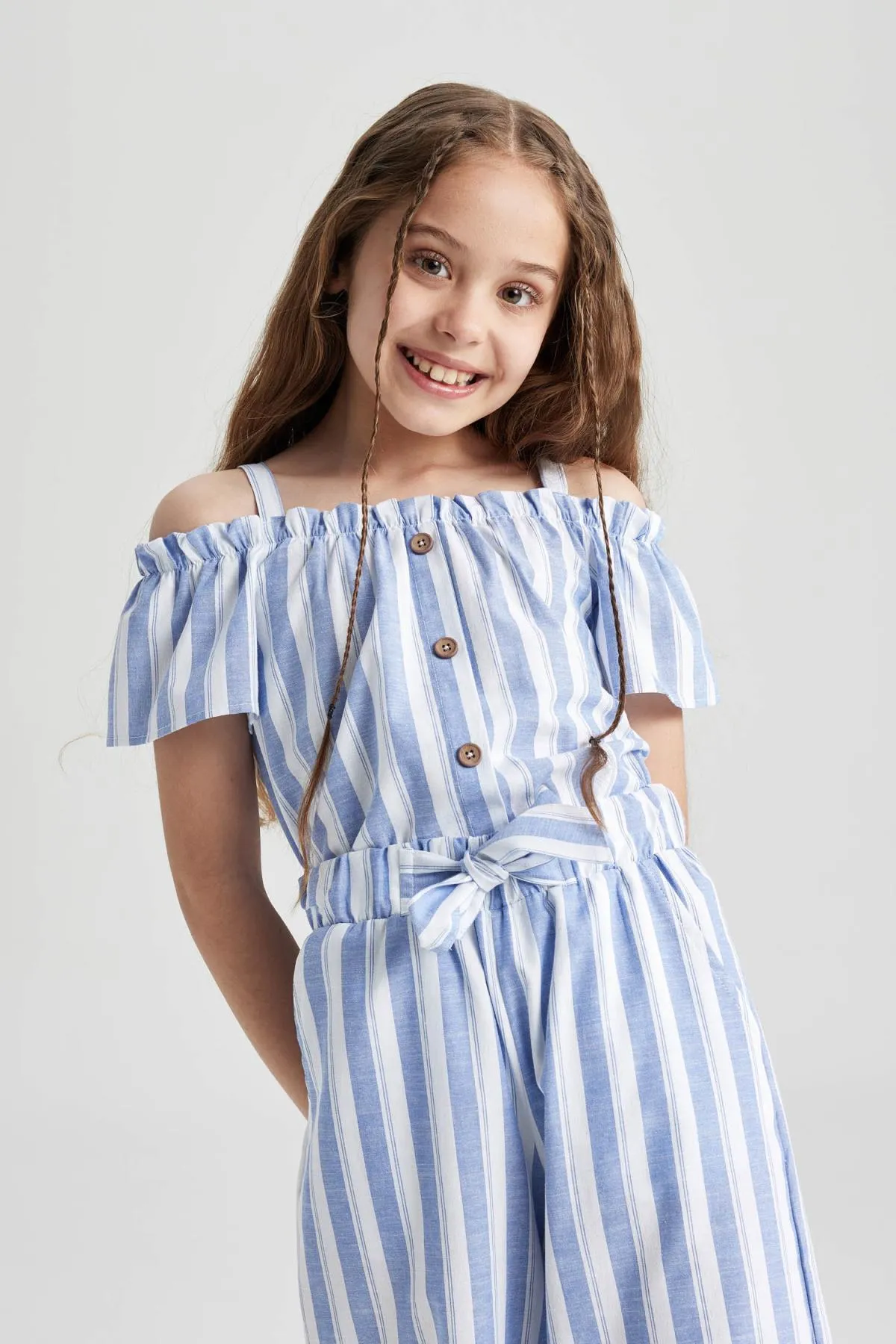 DeFacto  Mädchen-Trägerbluse mit kurzen Ärmeln Z4882a623sm