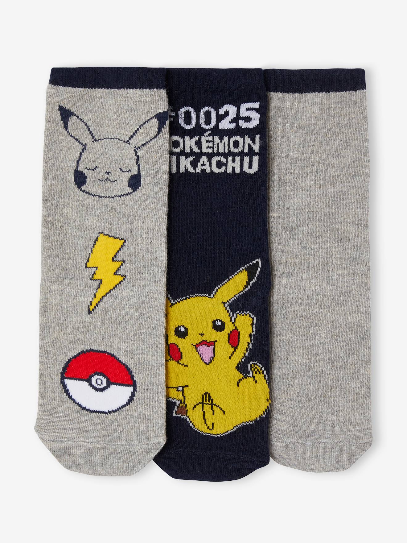 Lot de 3 paires de chaussettes Pokemon® assorties