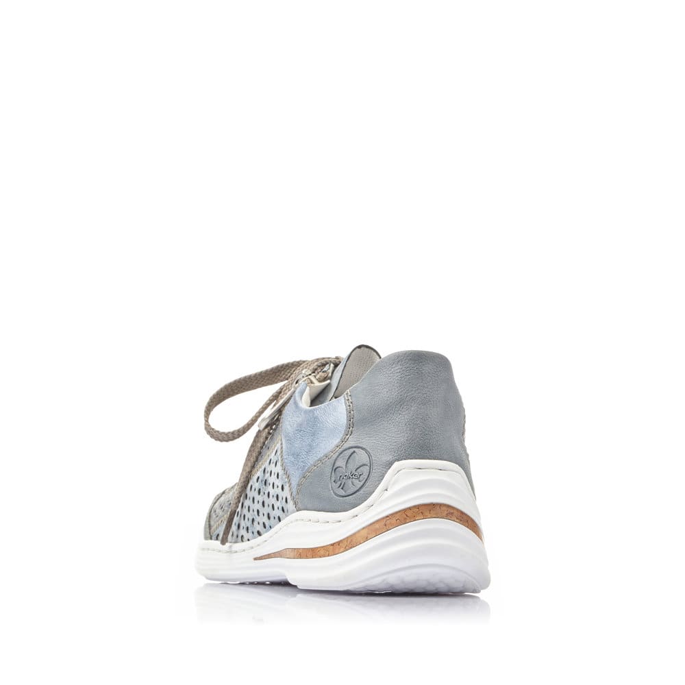 Rieker Damen Schnürschuhe meeresblau
