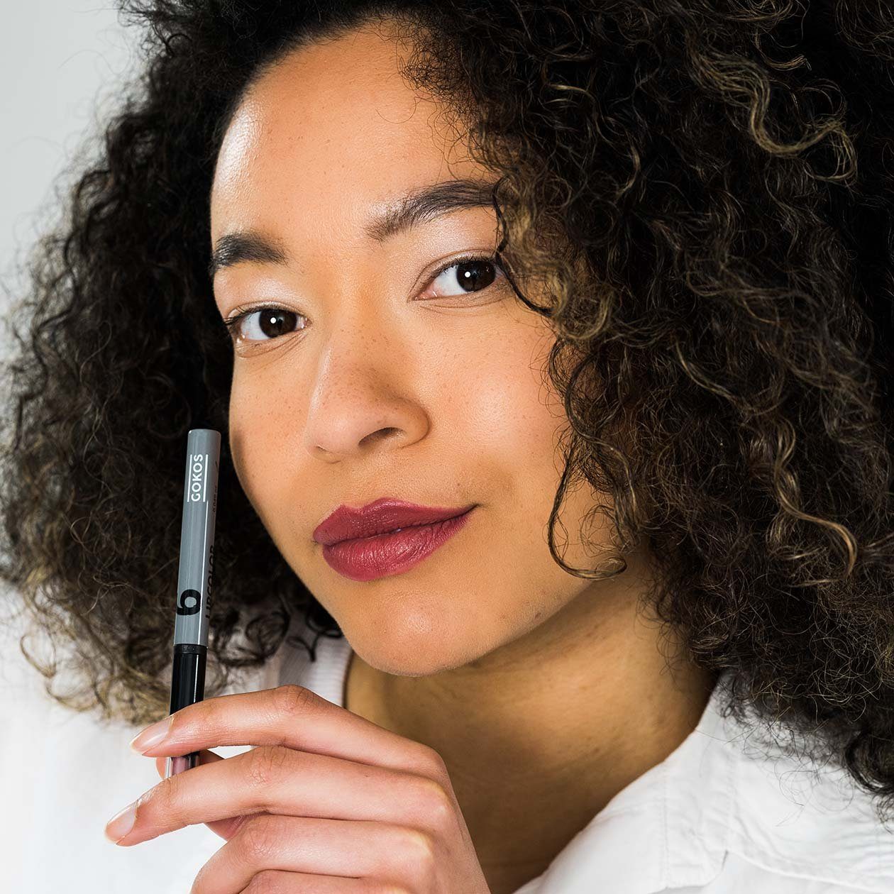 Gokos Lippenstift LipColor, mit pflegendem Bienenwachs - kein Austrocknen der Lippen