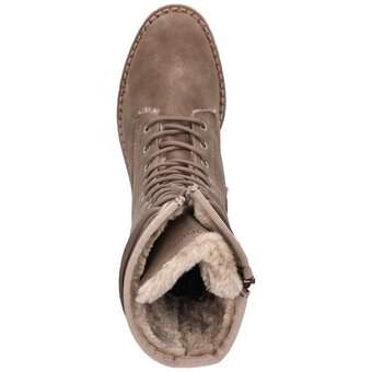 s.Oliver Schnürstiefelette in beige