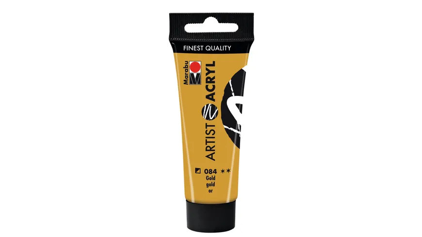Marabu Artist Acryl, Gold 084, 22 ml 22 ml