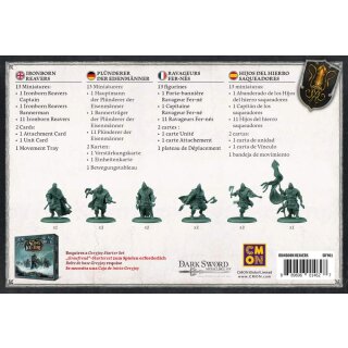 A Song of Ice & Fire - Ironborn Reavers (Plünderer der Eisenmänner) Erweiterung (Multilingual)