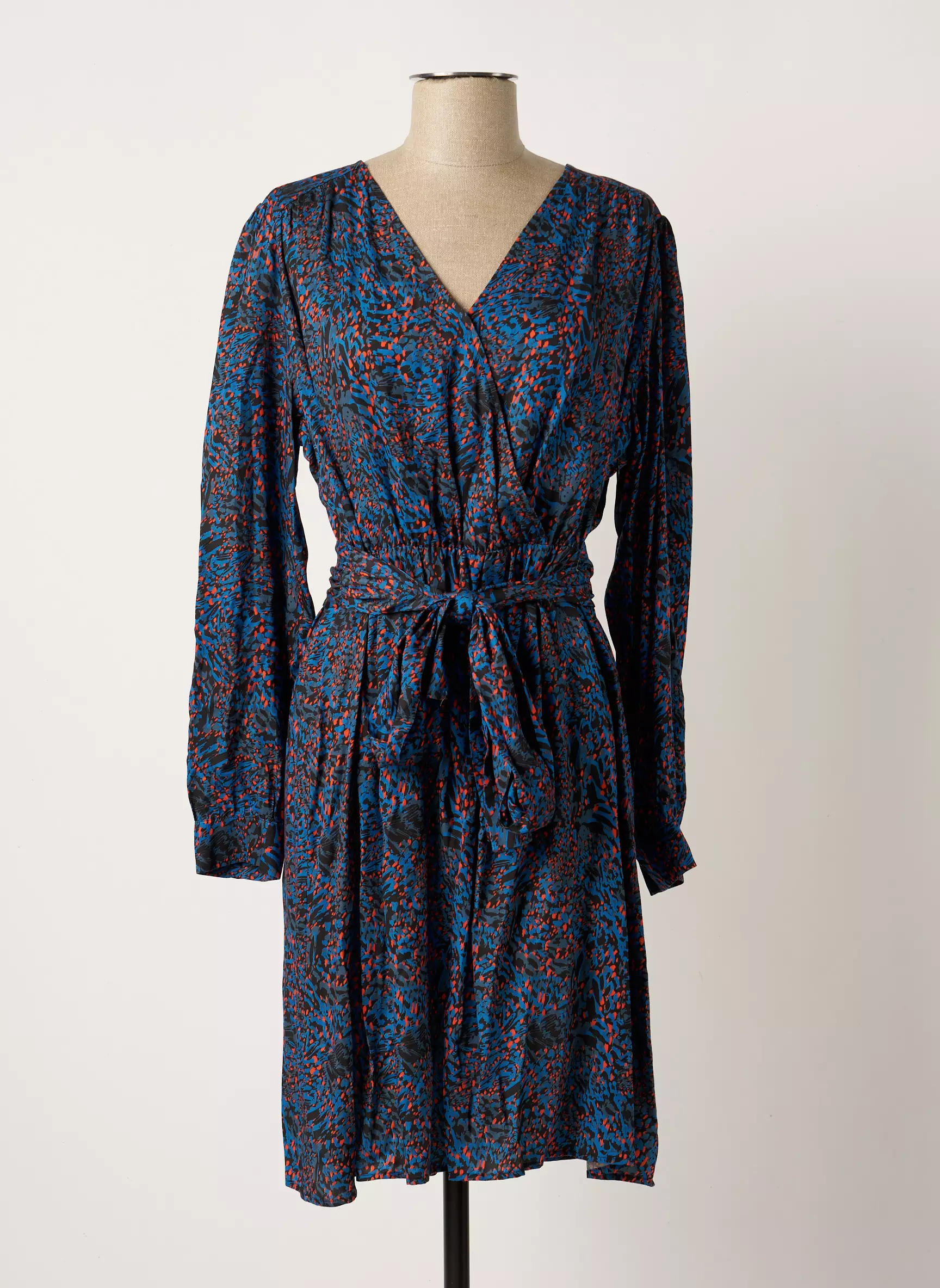 Eva Kayan Robes Mi Longues Femme couleur bleu