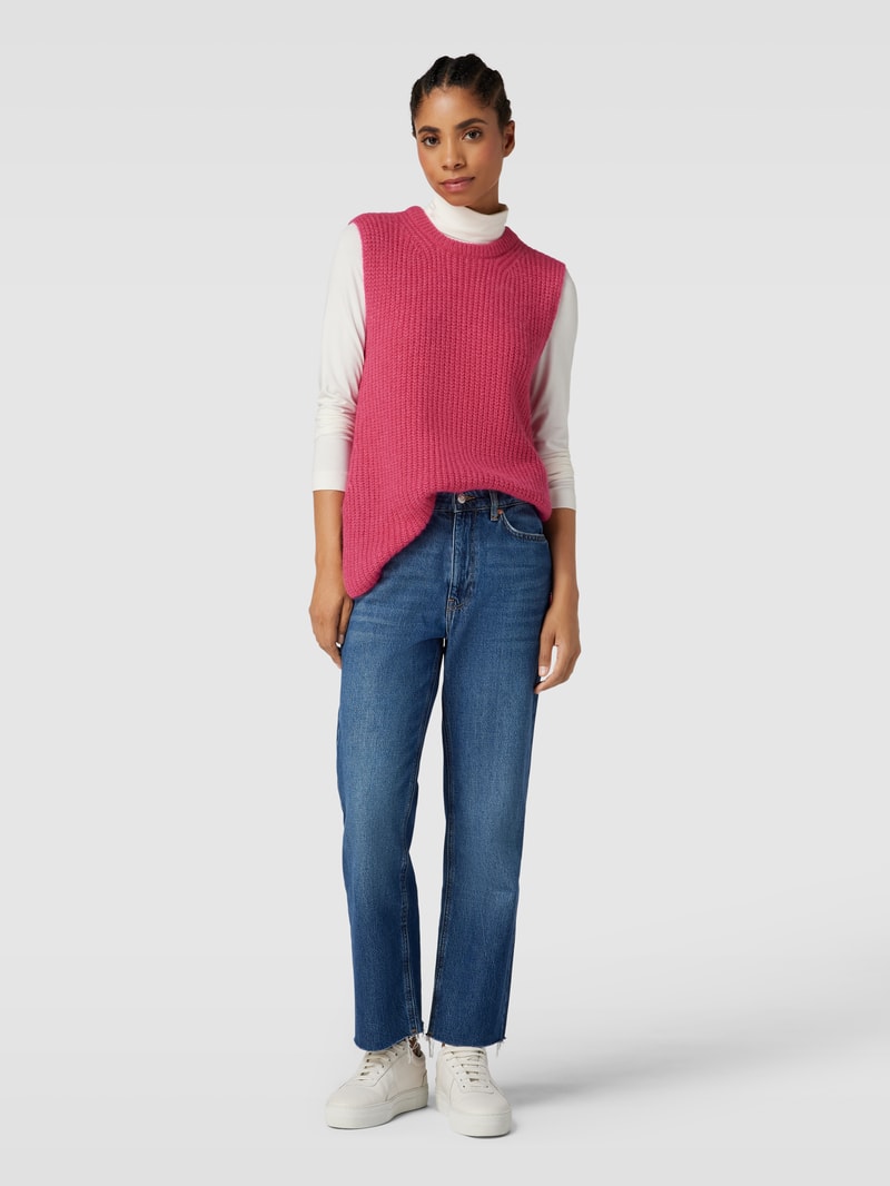 Pullunder mit Label-Detail Modell 'Style.Elisa' in pink