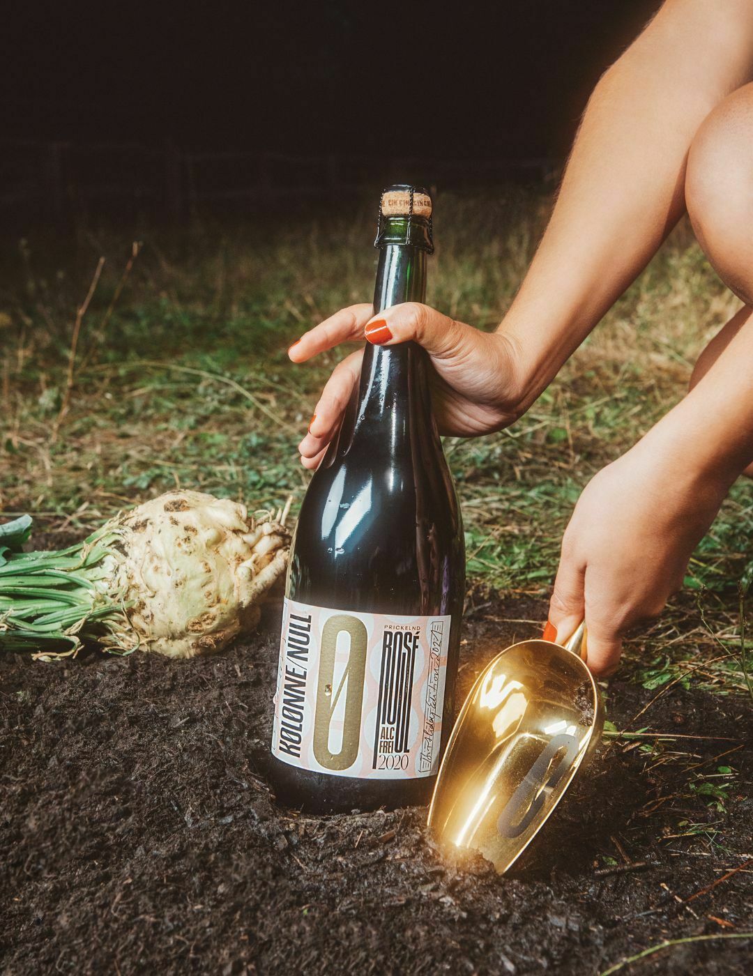 Kolonne Null : Pétillant rosé sans alcool - Edition Julius Wasem - Gueule de joie 0.5° |  75 cl