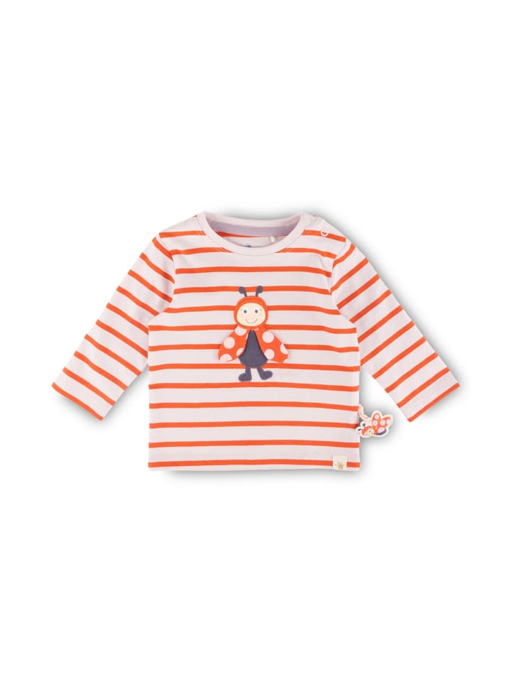 Sigikid Langarmshirt happy ladybug in Hellrosa/Rot günstig kaufen