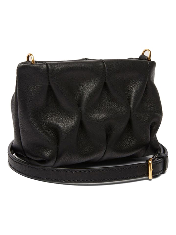 COCCINELLE Leder-Umhängetasche in Schwarz - (B)11 x (H)8 x (T)5 cm günstig kaufen onesize
