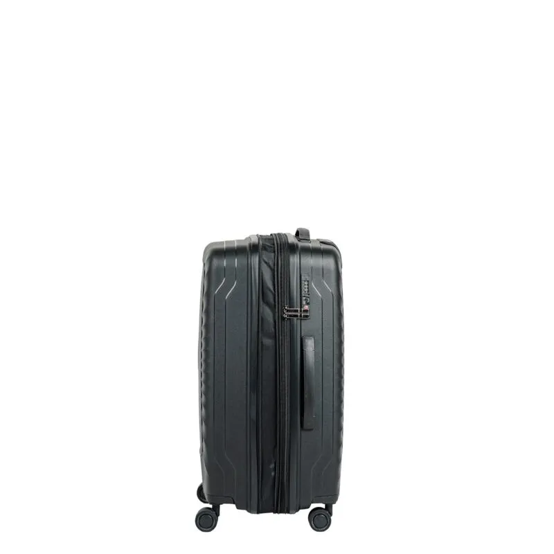 Swiss Bags Ibiza Trolley M (65 cm) Erweiterbar - Black