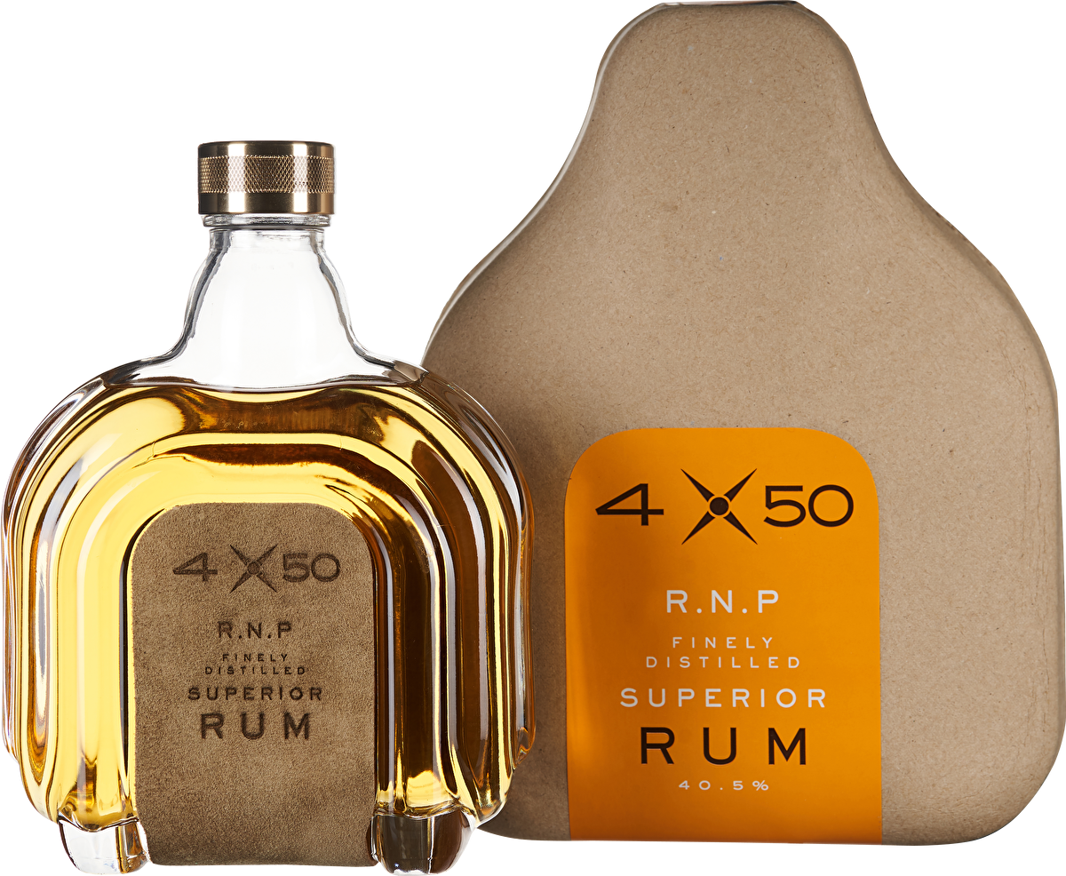 4X50 R.N.P Finely Distilled Superior Rum 0,7 Liter