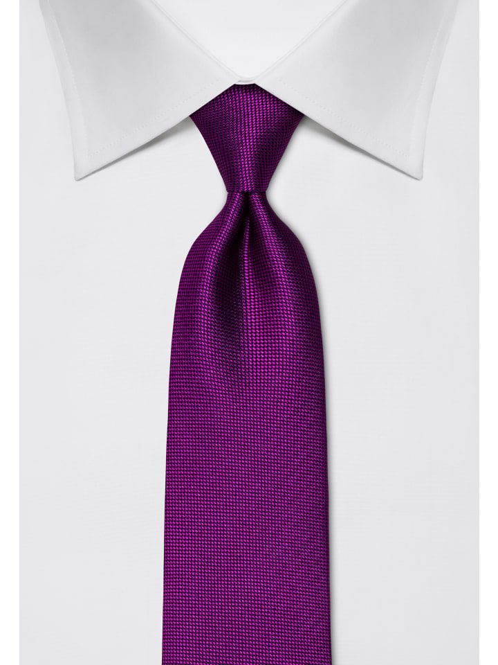 Vincenzo Boretti Krawatte in magenta günstig kaufen onesize