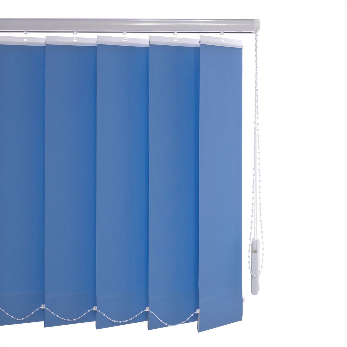 Bella Casa Schiebevorhang 100 x 180 cm blau 89 mm