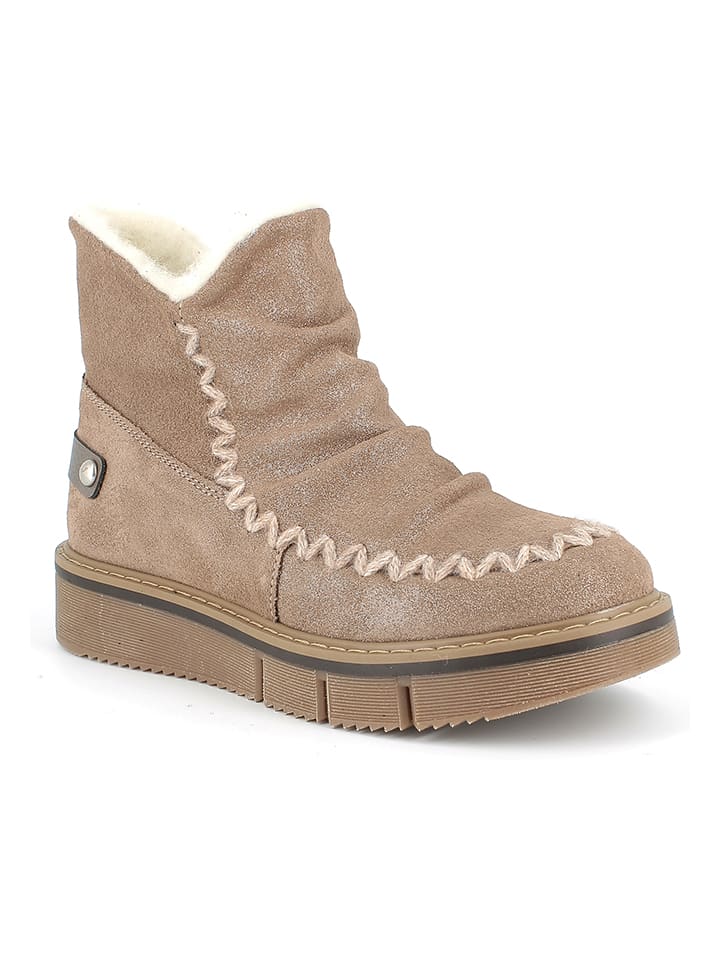 Primigi Leder-Boots in Hellbraun günstig kaufen