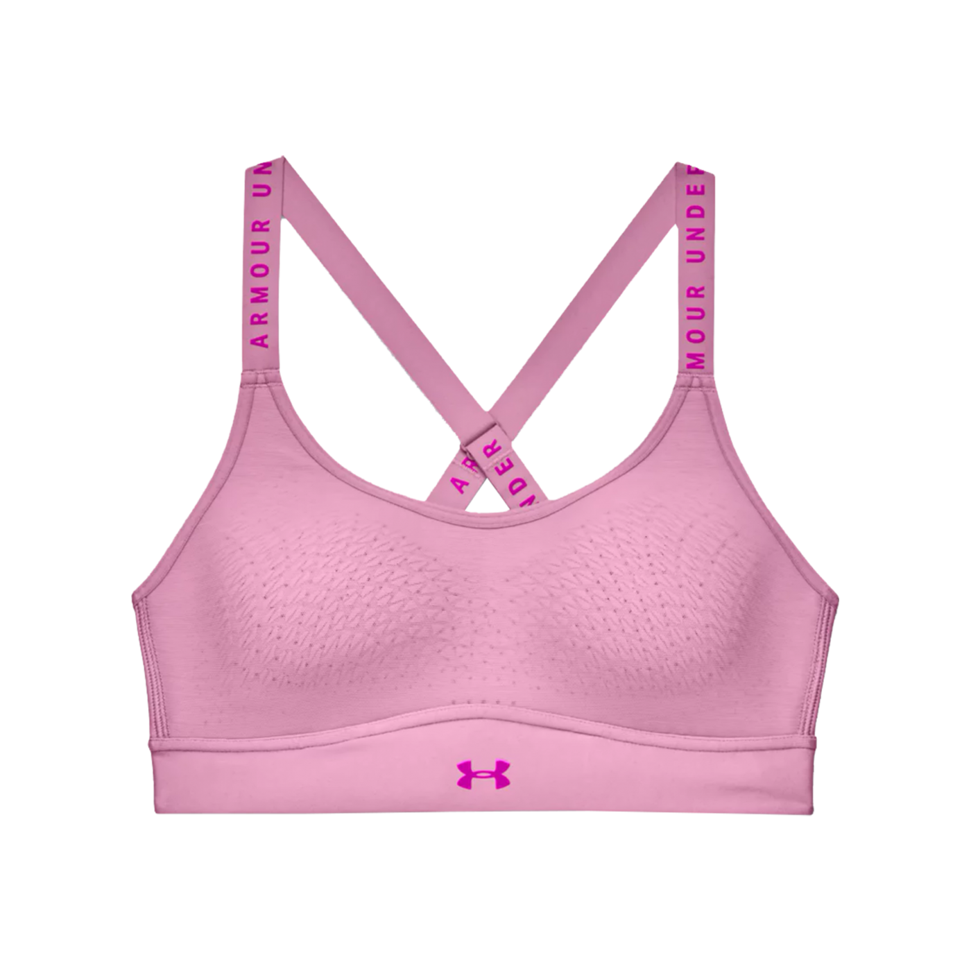 Under Armour Infinity Mid Sport-BH Damen Pink F680