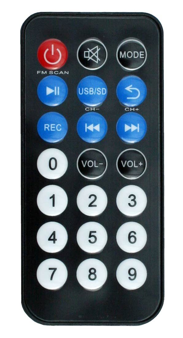 E-Lektron EL38-M mobile Soundanlage Party-Lautsprecher (Bluetooth, 450 W, Bluetooth 5.0 TWS, Talkover-Funktion, Echo-Effekt, Funkmikrofone)