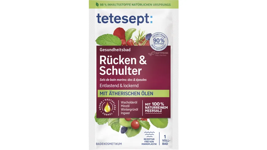 tetesept Meeressalz Rücken & Schulter 80 g