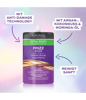 JOHN FRIEDA Frizz Ease miraculous recovery Refill Haarshampoo-500 ml