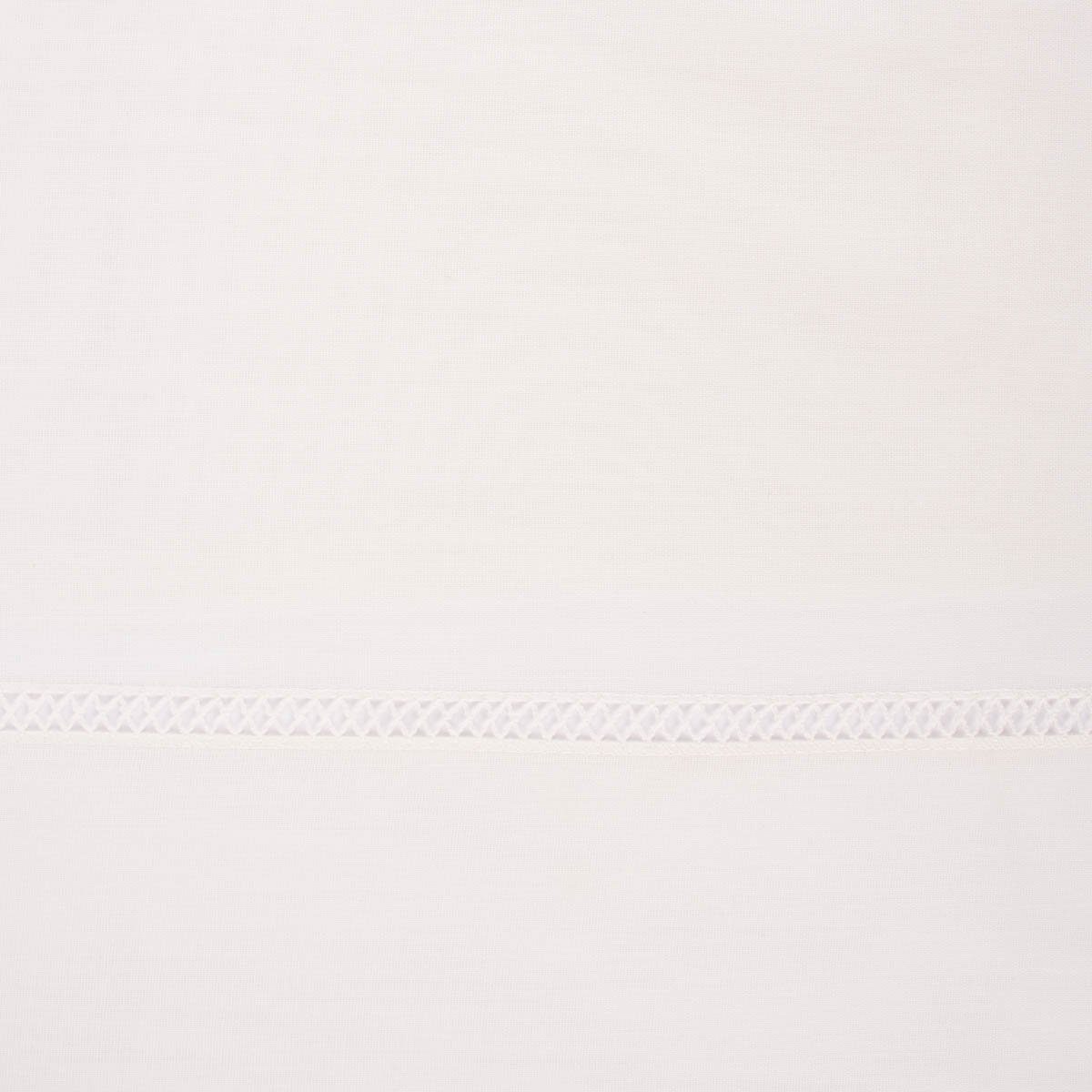 Meterware Gardinenstoff Gardinenstores Batistoptik doppeltem Abschluss und Häke, SCHÖNER LEBEN., halbtransparent, Voile
