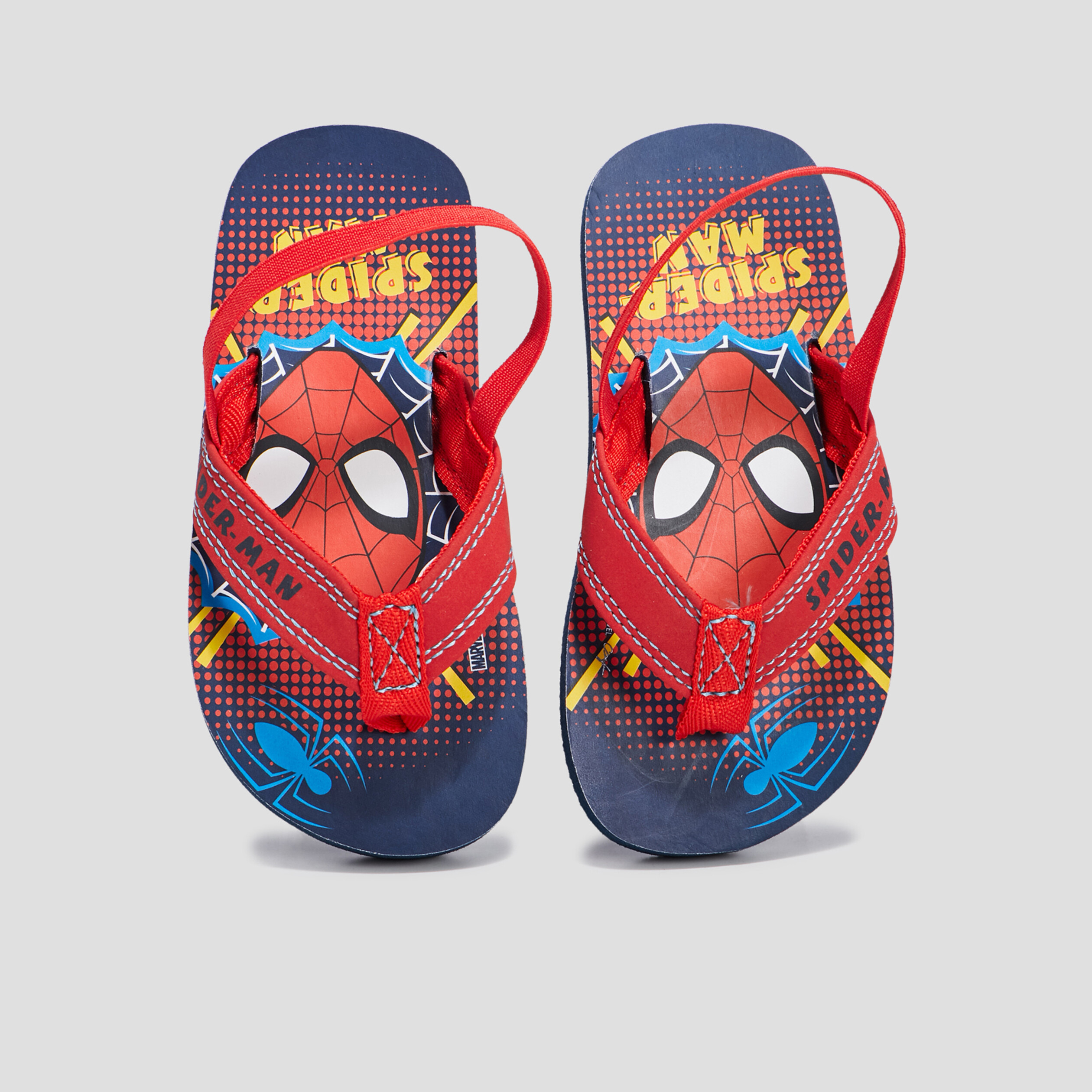 Tongs Spider-Man bleu marine garçon | La Halle