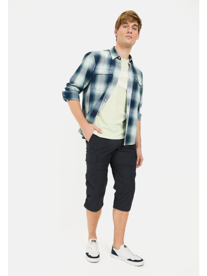 Camel Active 3/4 Cargo Shorts Regular Fit in Dunkelblau günstig kaufen