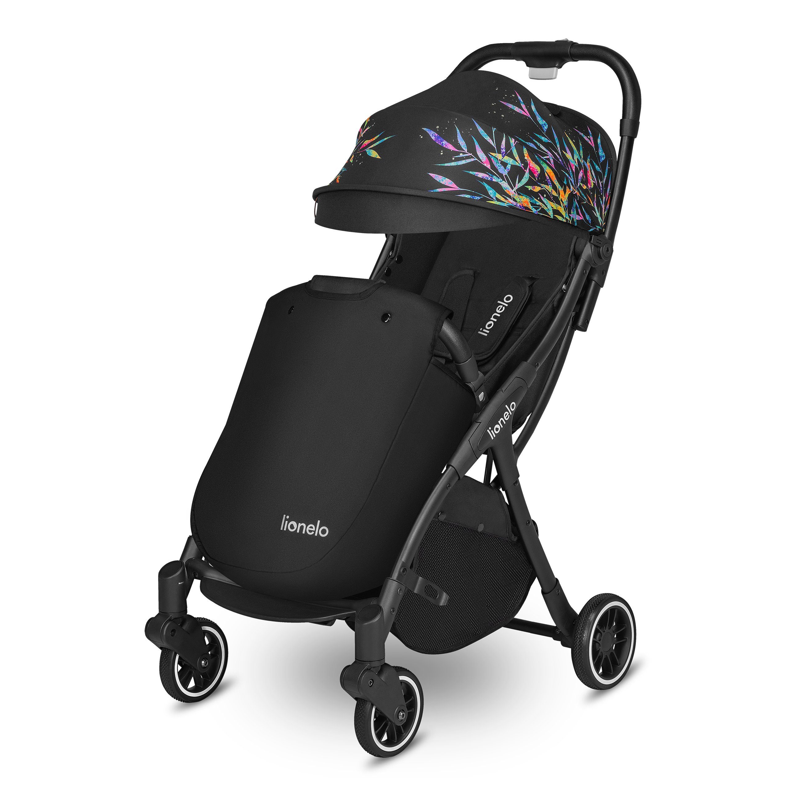 lionelo Kinder-Buggy Julie-ONE, Fußdecke,Getränkehalter,bis 22KG [Airline-Gepäck]