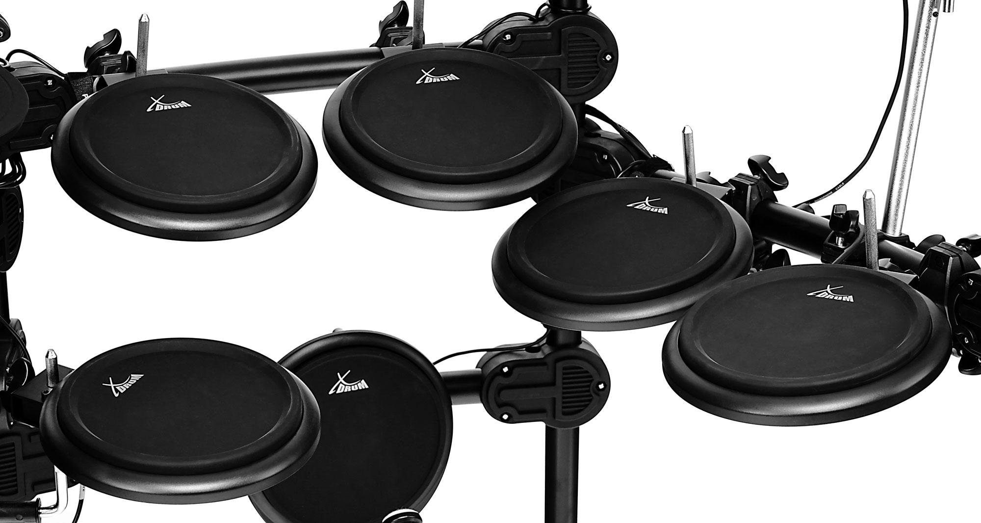 XDrum E-Drum DD-520 E-Drum PLUS Kit, 12-St., MIDI In/Out, 458 Sounds und 41 Drumkits