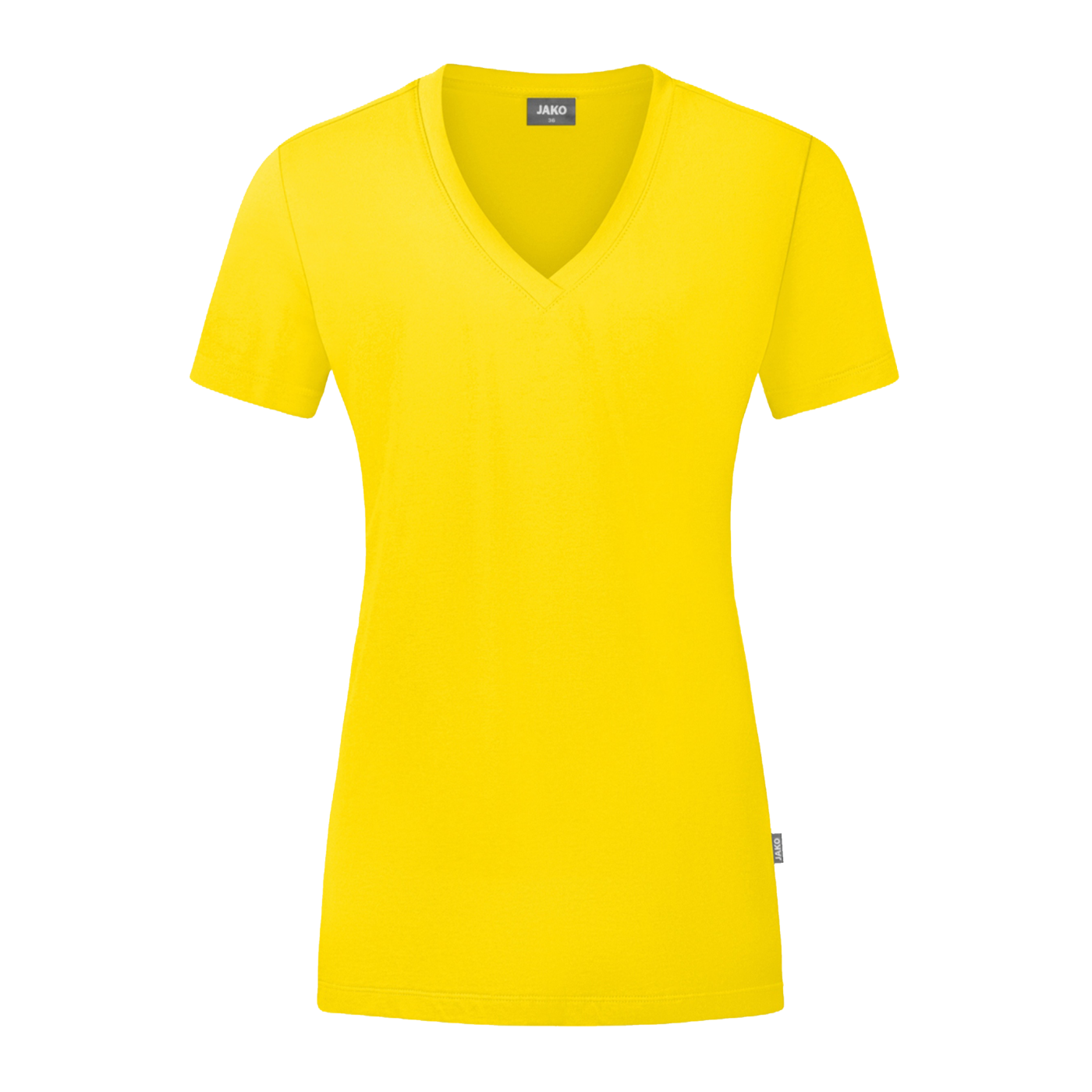 JAKO Organic T-Shirt Damen Gelb F300