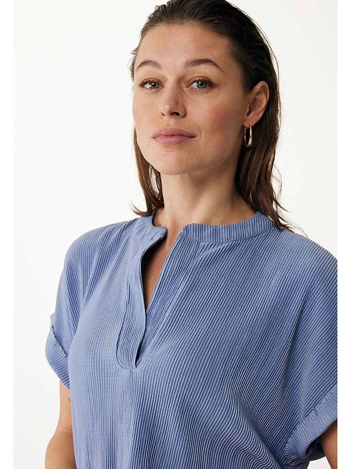 Mexx Bluse in Hellblau günstig kaufen