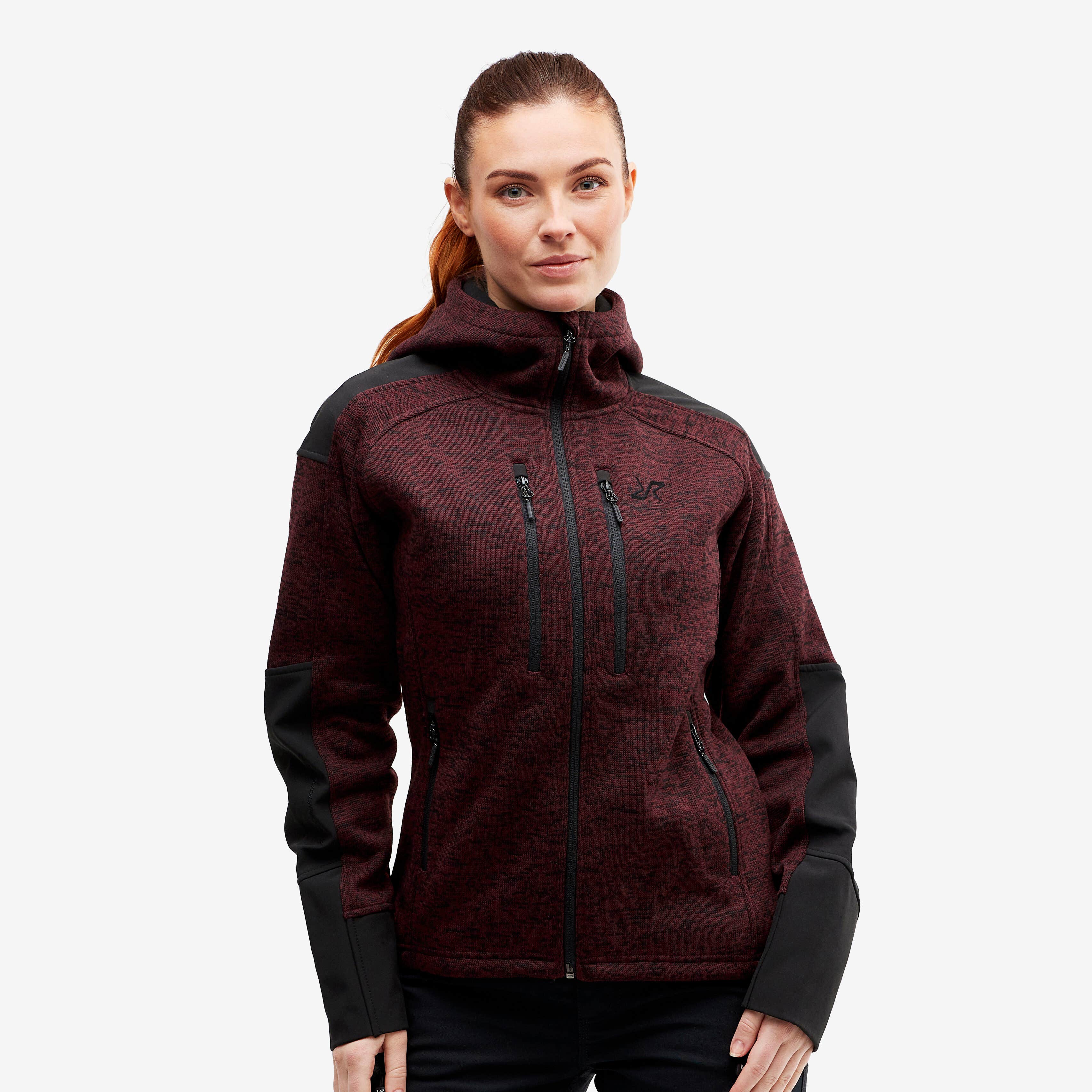 Tornado Hoodie Femme Burgundy