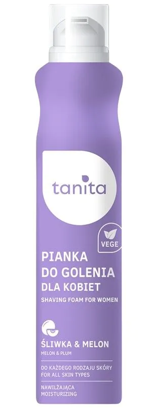 Tanita Vegan Partavaahto Luumu & Meloni 200ml