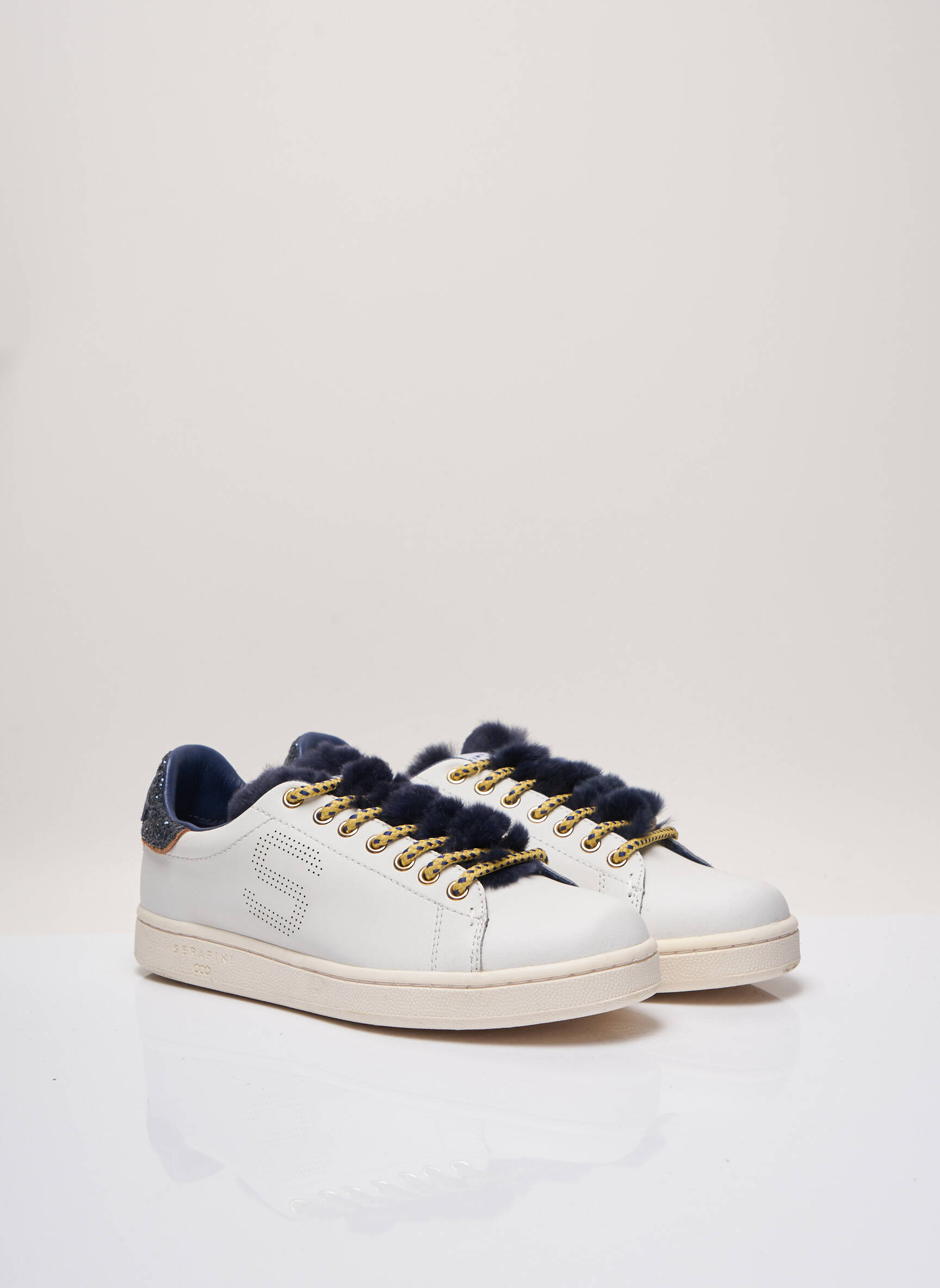 Serafini Baskets Femme couleur blanc