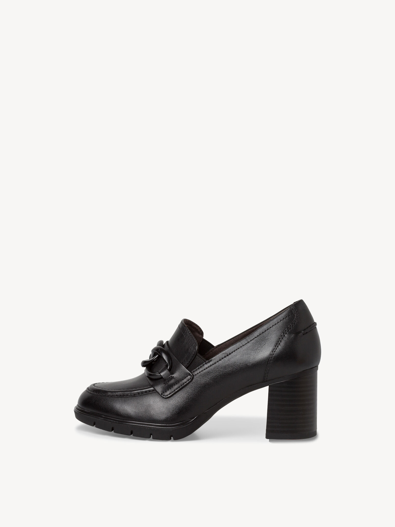 Trotteur en cuir - noir