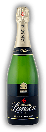 Lanson Black Label Brut Lanson Black Label Brut Rassiger und besonders fruchtiger Champagner mit verführerischer Harmonie. 0,75	 Liter - Vol 12,5%