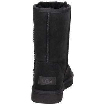 UGG Classic Short II in schwarz