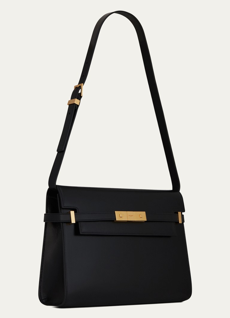 Saint Laurent Manhattan calfskin shoulder bag