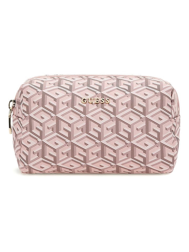 Guess Kosmetiktasche in Rosa - (B)17 x (H)10 x (T)6 cm günstig kaufen onesize