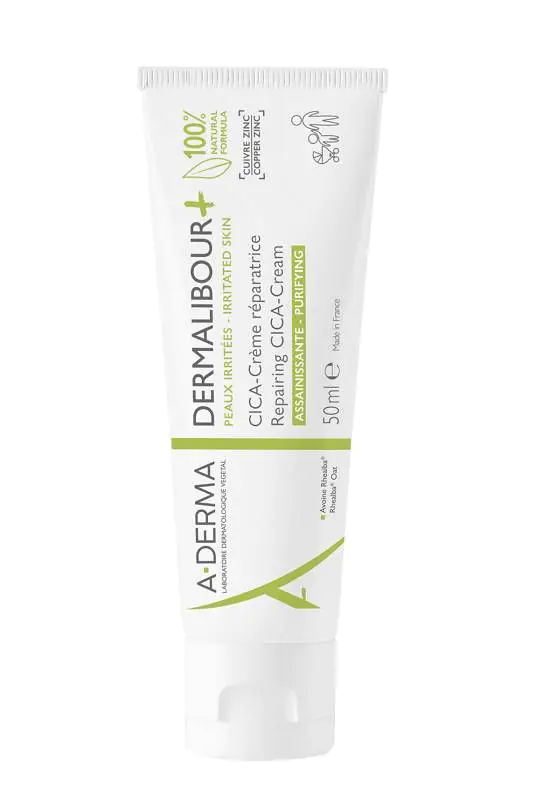 A-Derma Dermalibour+ Cica Regenererende Creme, 50 ml
