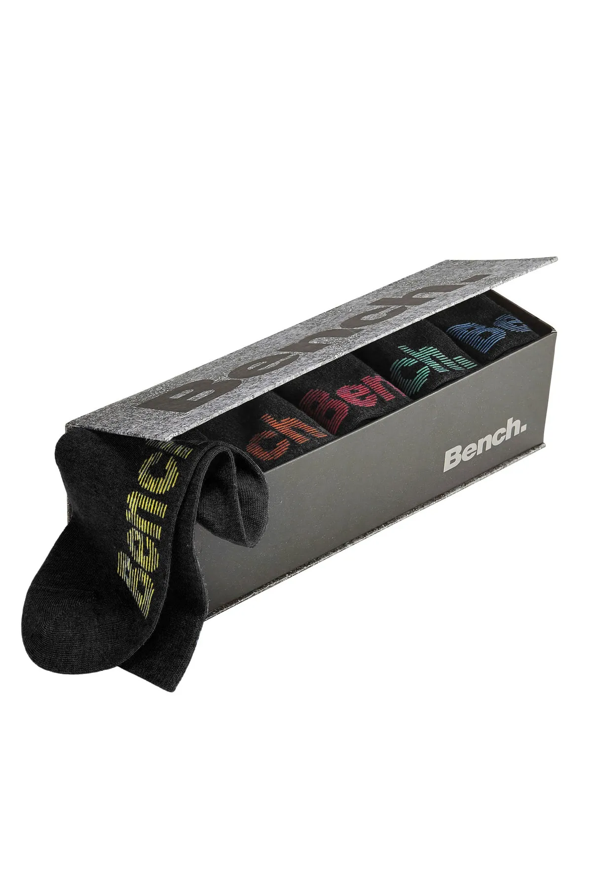 BENCH  . Socken (6 Paar) mit bunten Logos