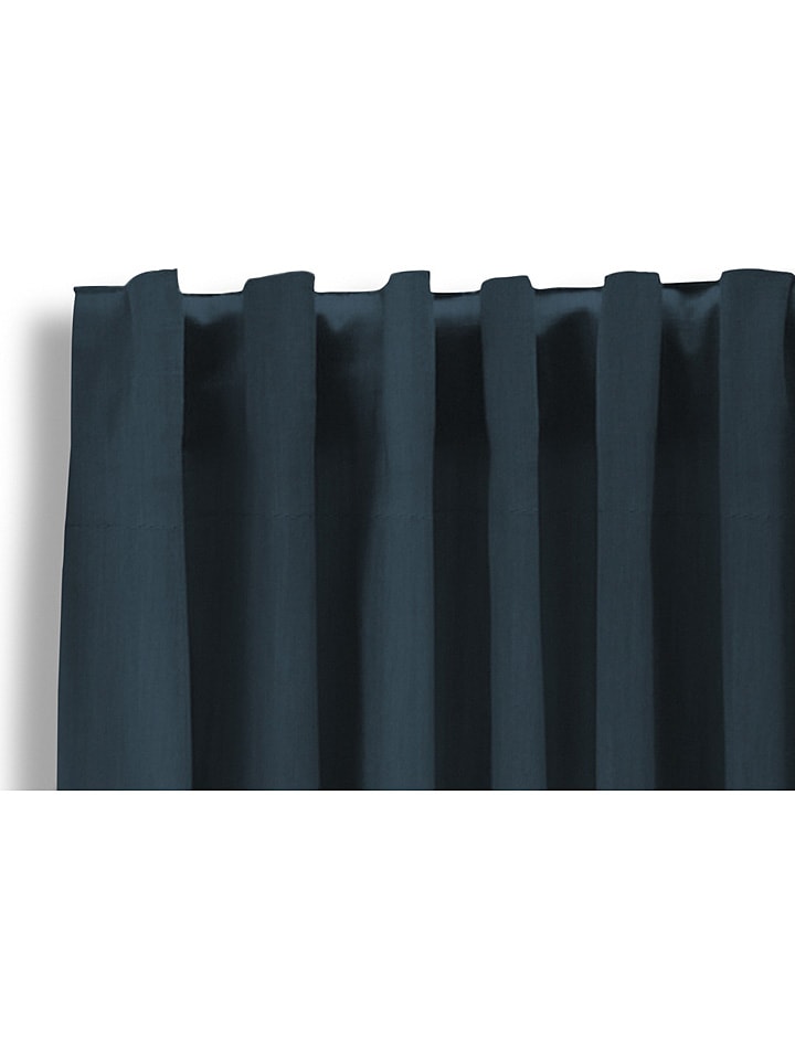 Lifa Living Vorhang in Blau günstig kaufen 150x250 cm