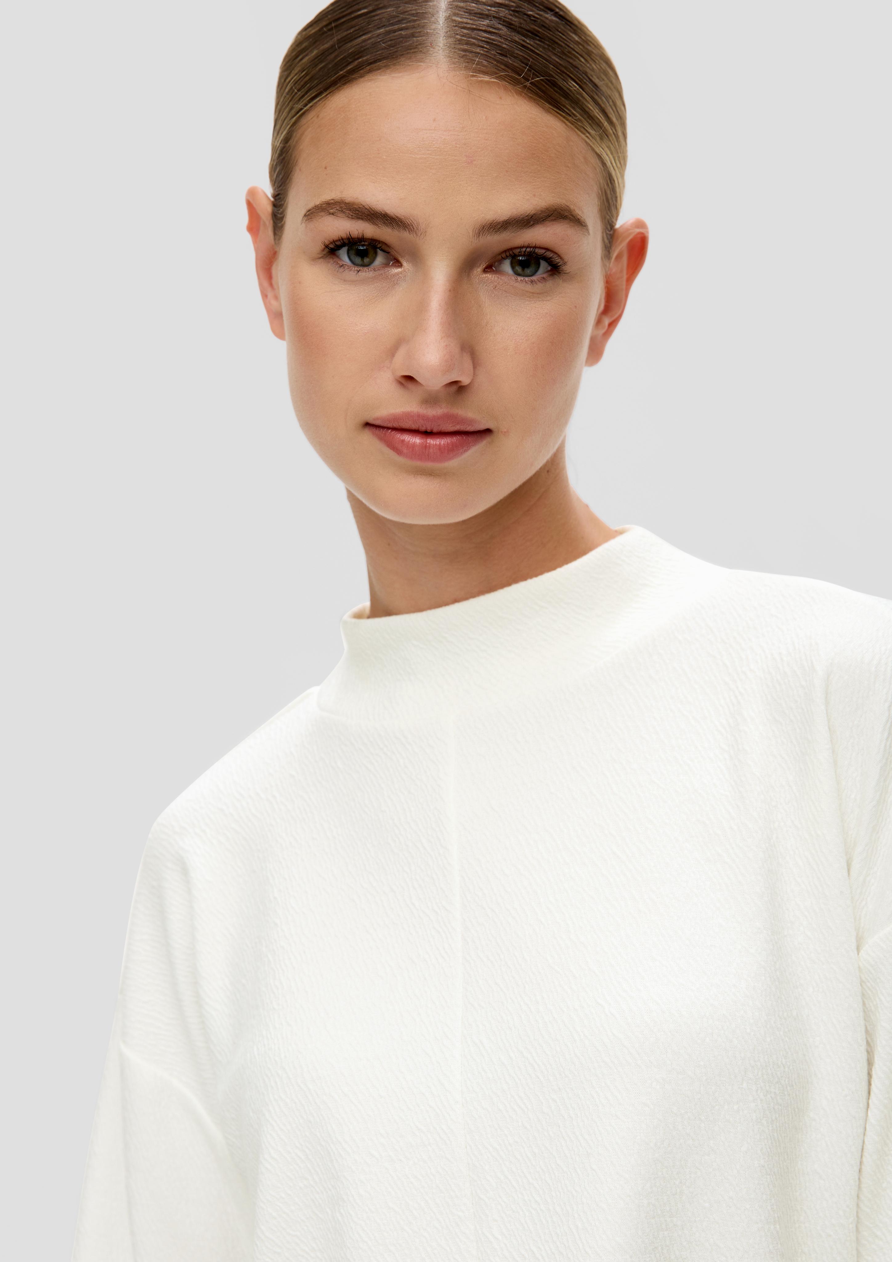 Doubleface-Sweatshirt mit Musterstruktur  2139872-0210