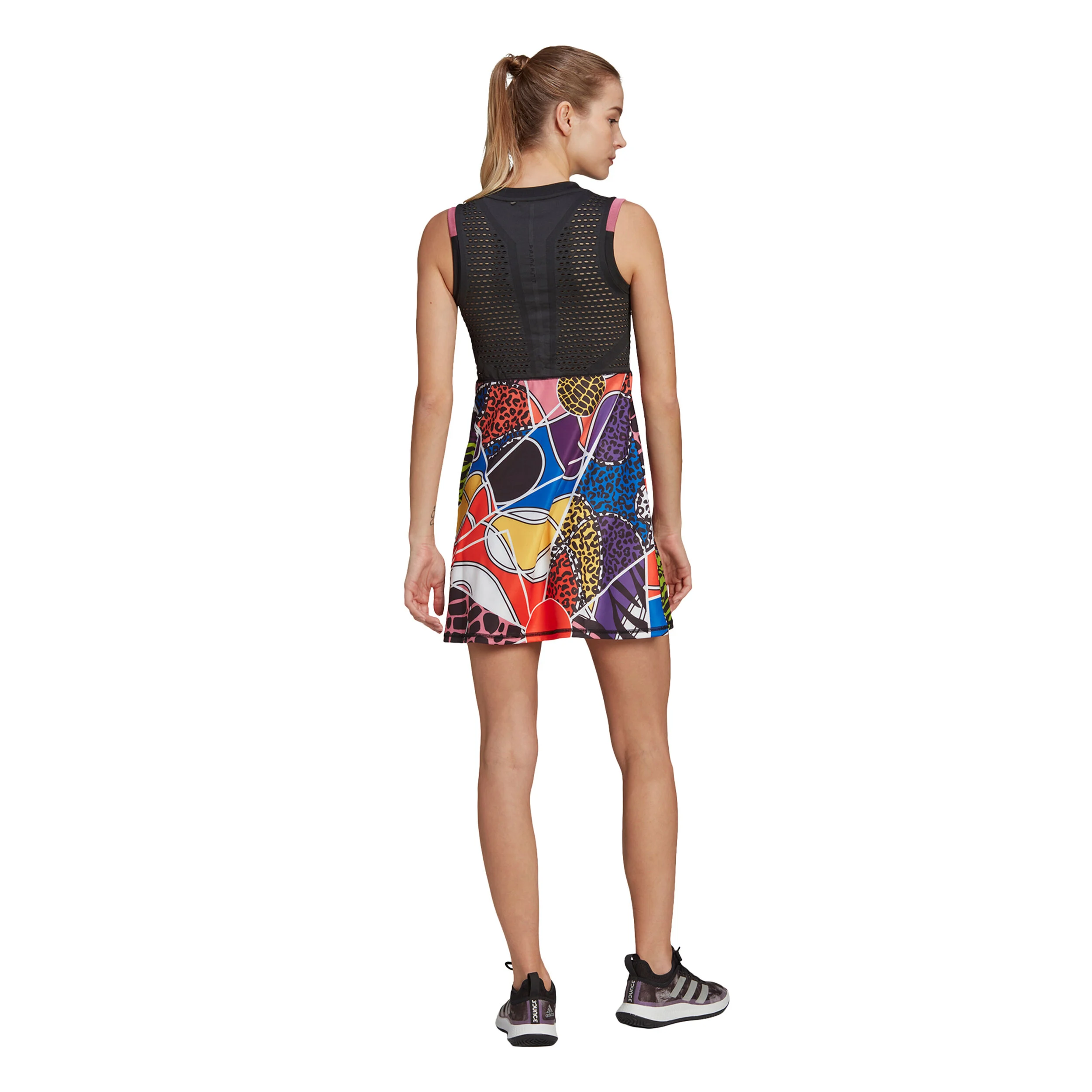Tapered RM Kleid Damen - Schwarz, Mehrfarbig